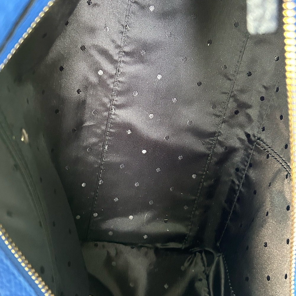 Kate Spade Blue and Cream Satchel - Picture 15 of 15